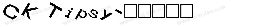 CK Tipsy字体转换